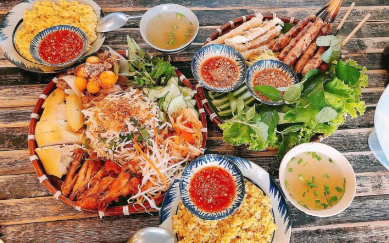 ẩm thực tại nhà hàng quận Tân Phú Vườn Thiên Thai