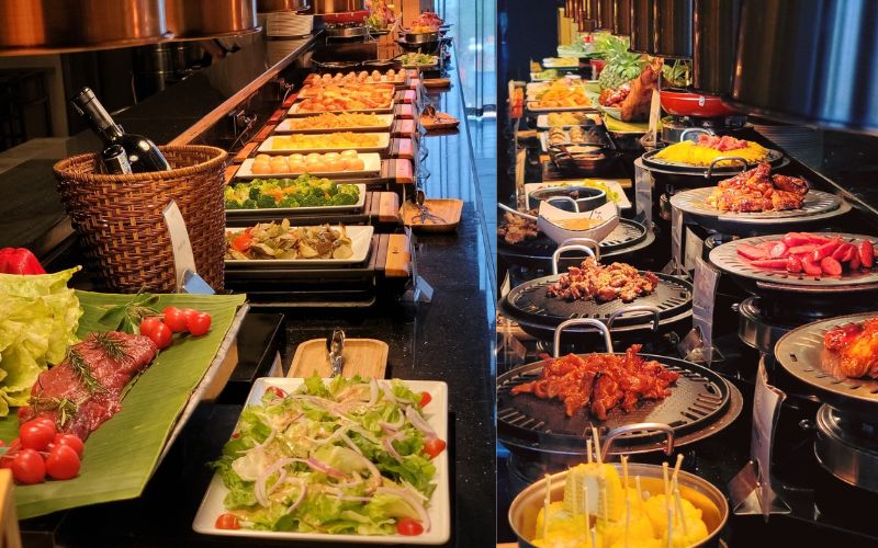 nhà hàng buffet sang trọng ở Hà Nội Maison Sen (1)