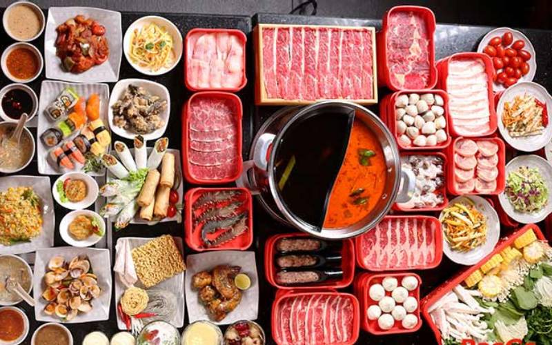 nhà hàng buffet sang trọng ở Hà Nội Hotpot Story (1)