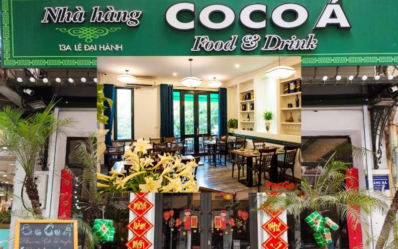 nhà hàng món Việt ngon ở Hà Nội Coco Á (1)