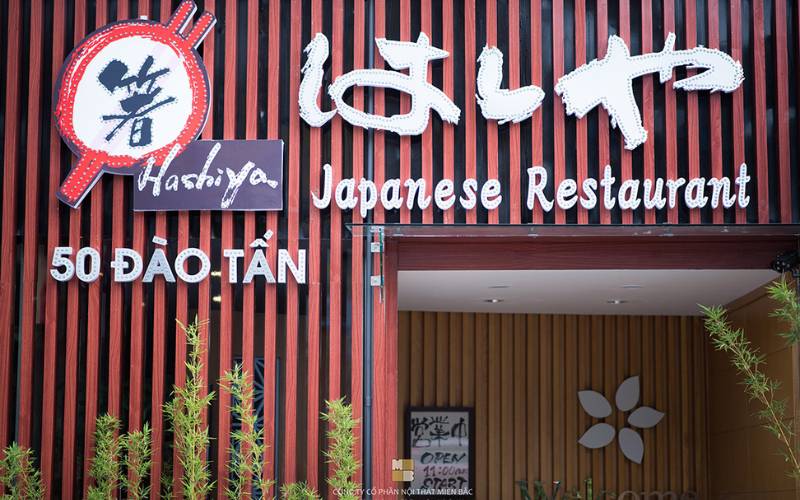 nhà hàng Nhật sang trọng tại Hà Nội Hashiya (1)