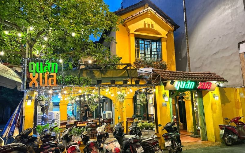 nhà hàng món việt ngon ở Hà Nội Quán Xưa (1)