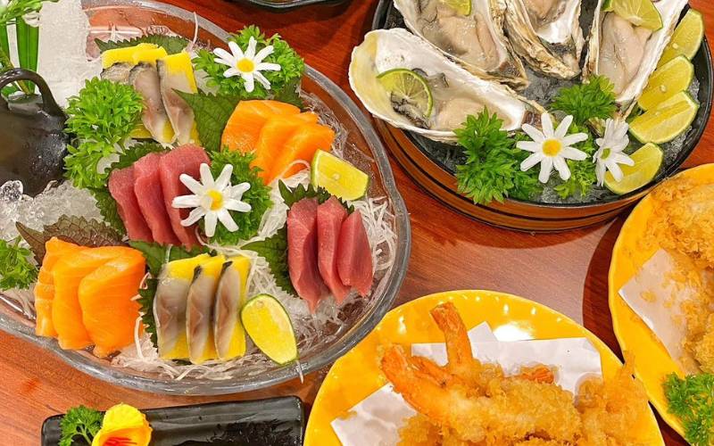 nhà hàng ngon quận hai bà trưng hải sản wabi sabi (2)